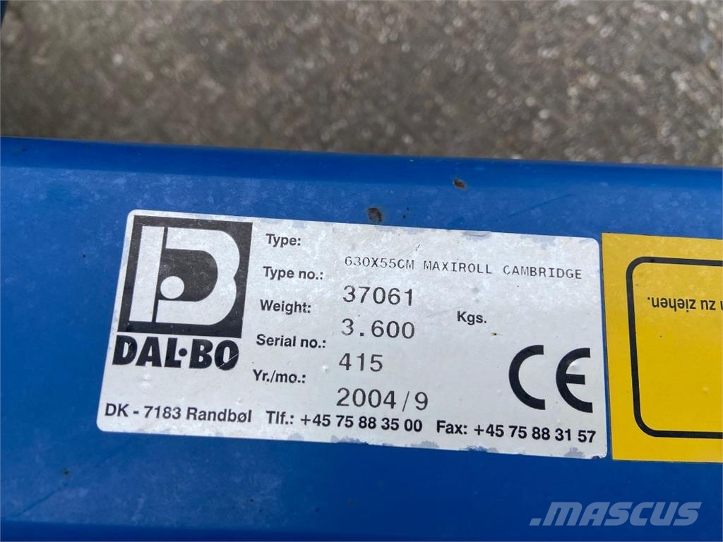 Dal-Bo Maxiroll 630 Drugi valjarji