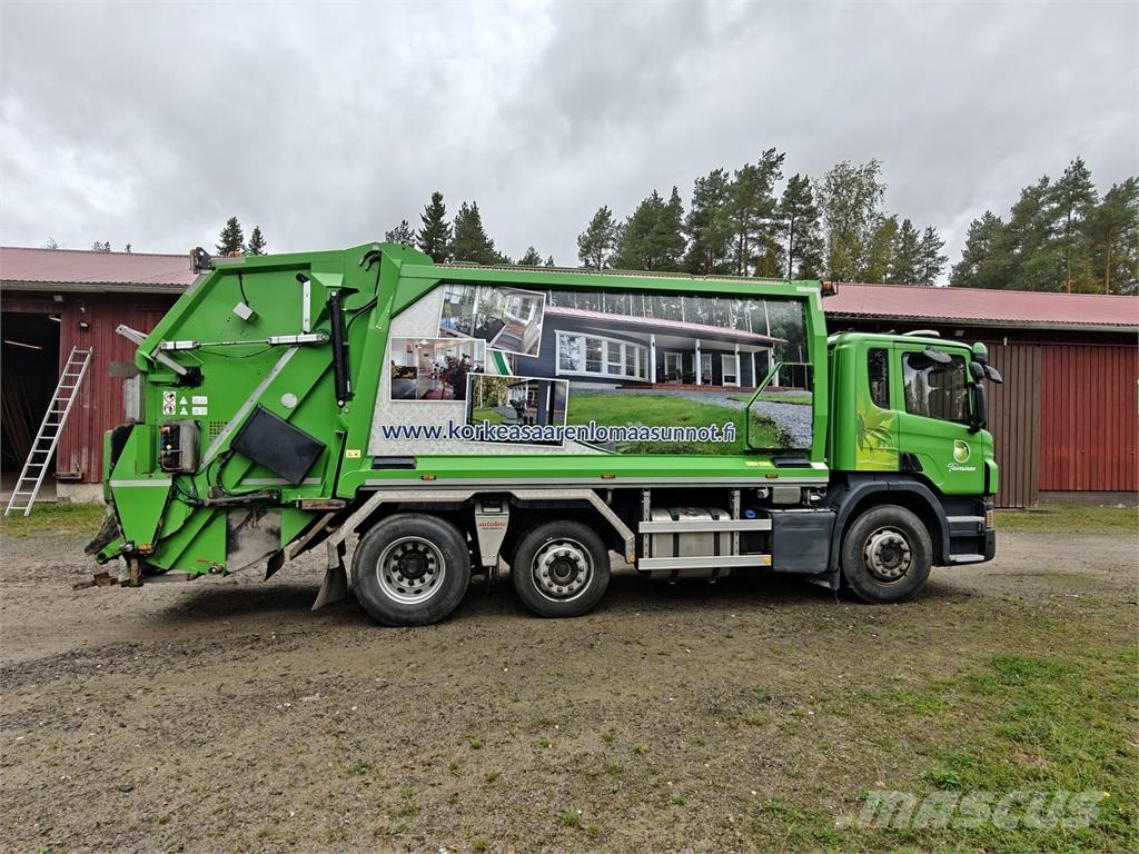 Scania P410 DB6*2/4HNB Euro 6 + Pakkari Norba N3V 20 H 25 Müllwagen