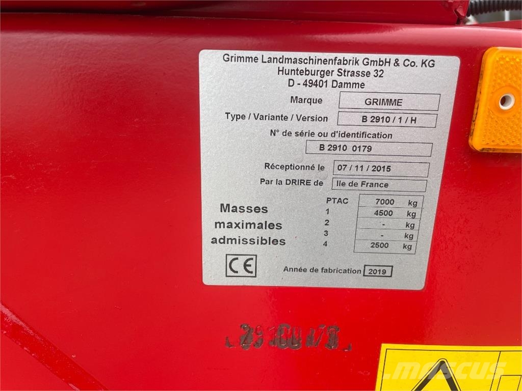Grimme GB 430 Landbouw - overige