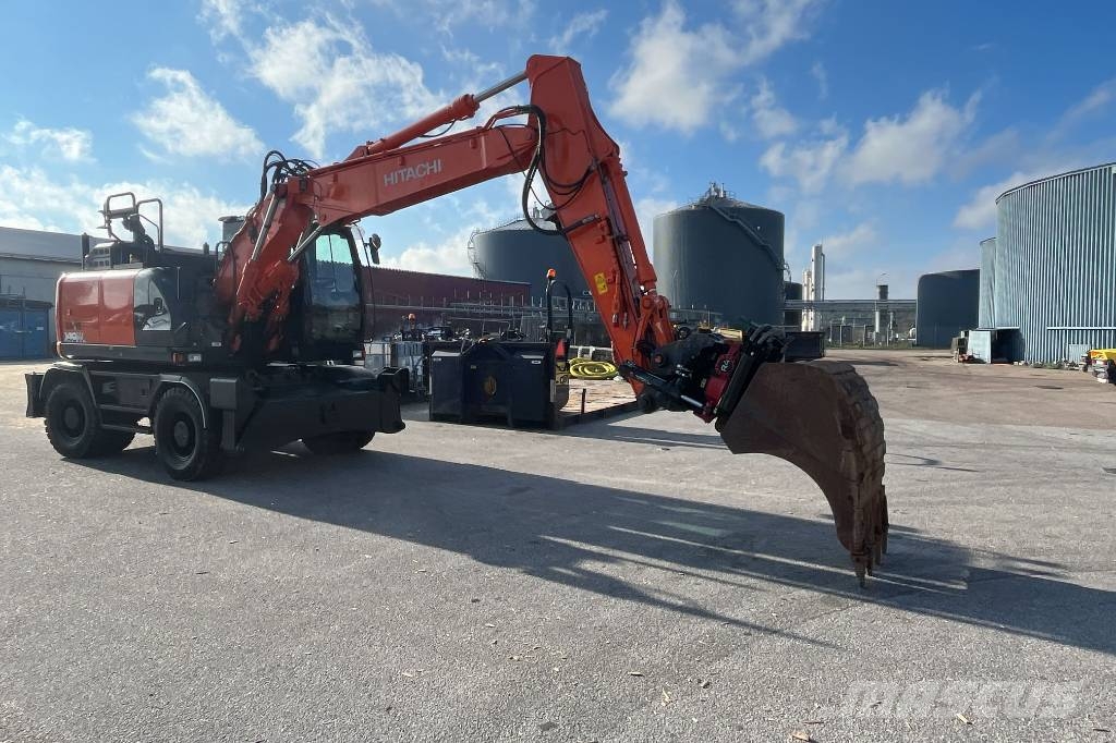 Hitachi ZX 140 W-6 Ekskavatori uz riteņiem