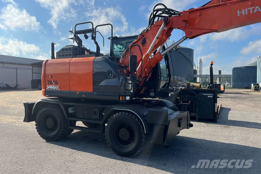Hitachi ZX 140 W-6 Ekskavatori uz riteņiem