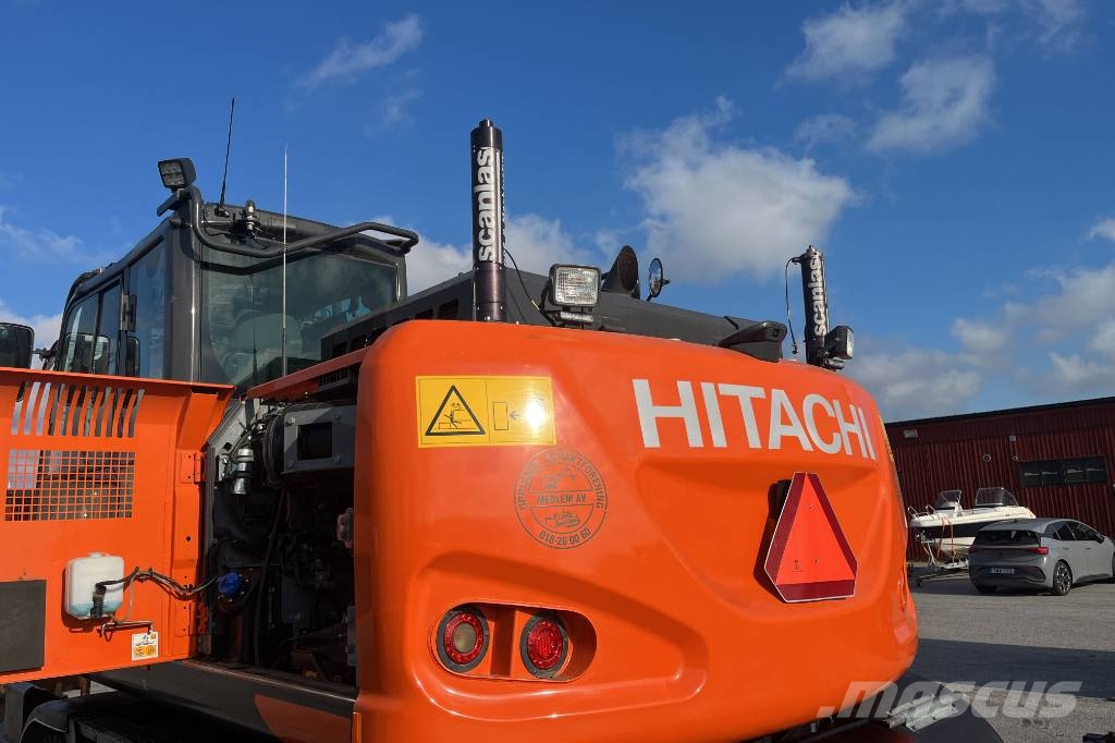 Hitachi ZX 140 W-6 Ekskavatori uz riteņiem