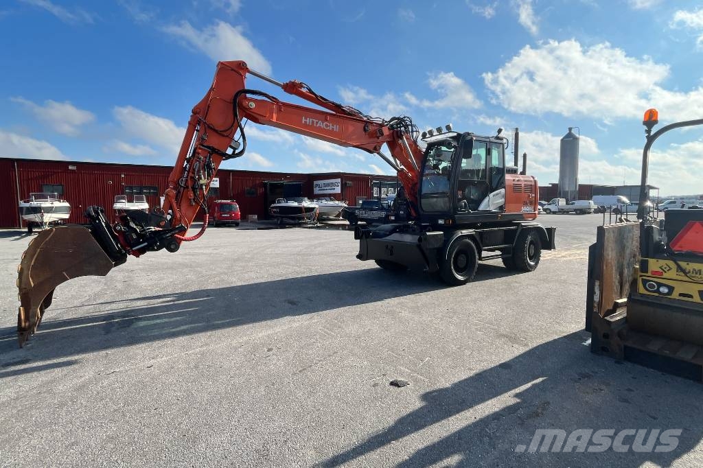 Hitachi ZX 140 W-6 Ekskavatori uz riteņiem