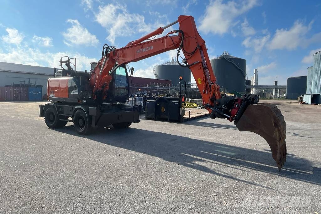 Hitachi ZX 140 W-6 Ekskavatori uz riteņiem