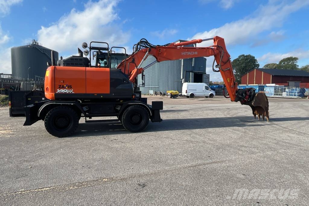 Hitachi ZX 140 W-6 Ekskavatori uz riteņiem
