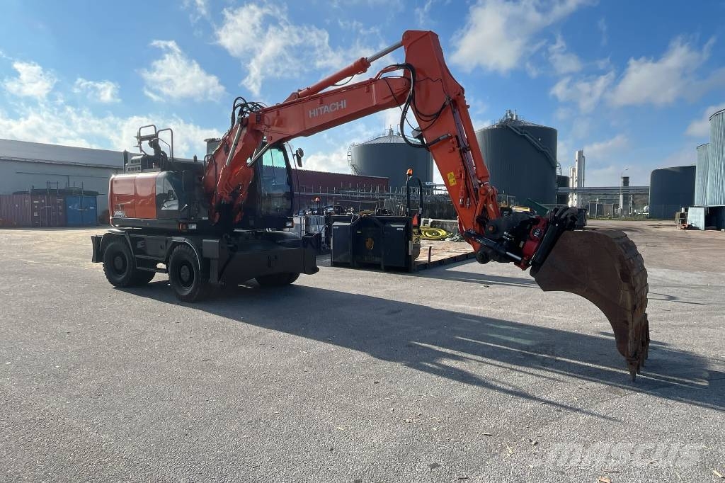 Hitachi ZX 140 W-6 Ekskavatori uz riteņiem