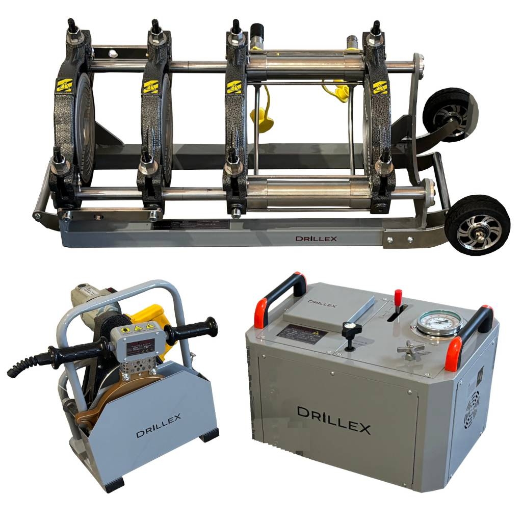 DRILLEX WP200A Hydraulic Butt Welding Machine 63–200mm Lasapparaten