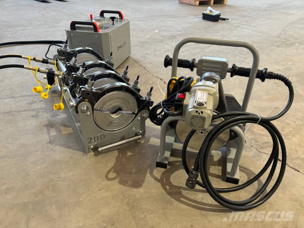 DRILLEX WP200A Hydraulic Butt Welding Machine 63–200mm Lasapparaten