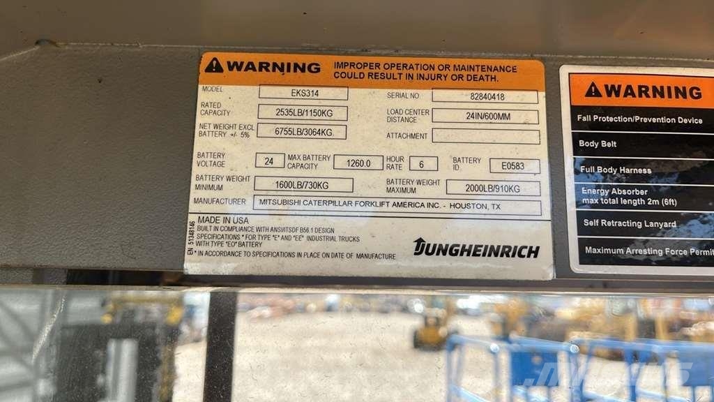 Jungheinrich EKS314 Picker 그 외 지게차