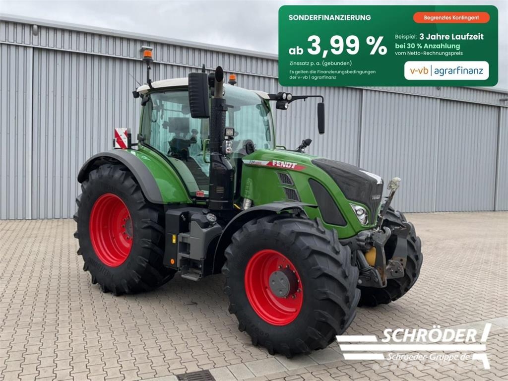 Fendt 724 GEN6 PROFI PLUS Traktorer