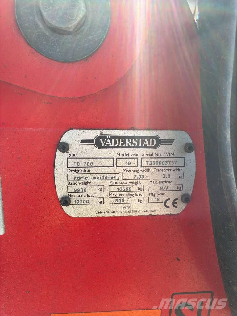 Väderstad Topdown 700 Topdown 700 Eggen