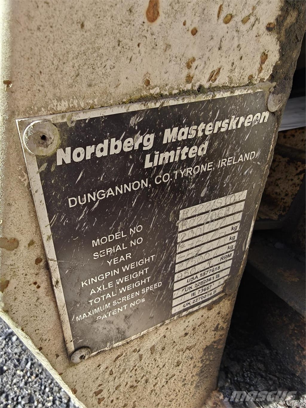 Metso Nordberg ST356 seula Sorteringsverk