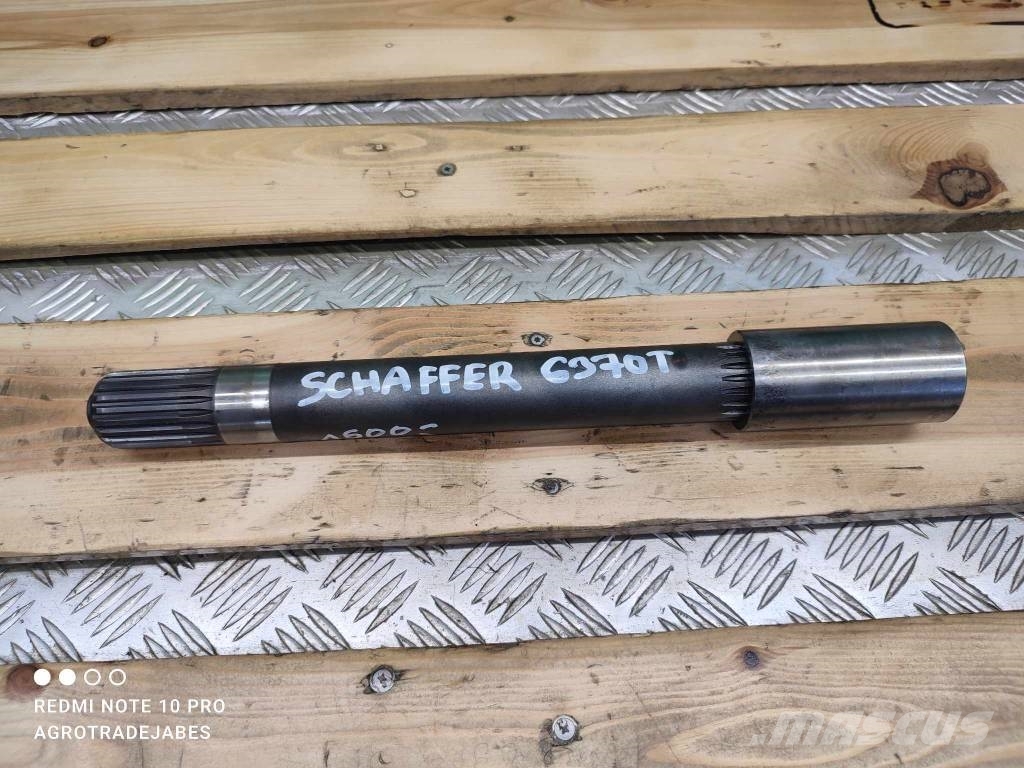 Schäffer 6370T shaft Hjulaxlar