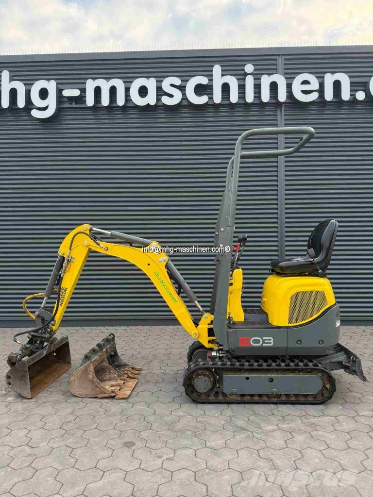 Wacker Neuson 803 nur 817 h Mini excavadoras < 7t
