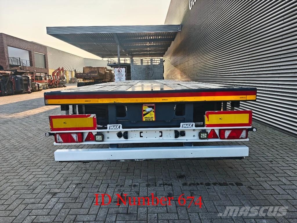 Faymonville Maxtrailer F-S43-1AAF Semirremolques de plataformas planas/laterales abatibles