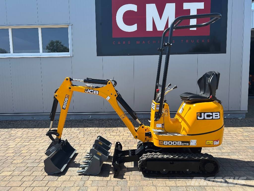 JCB 8008 CTS*2026*Garantie 06-2028*3x Löffel*SW-MS01 حفارات صغيرة أقل من 7 طن (حفارات صغيرة)