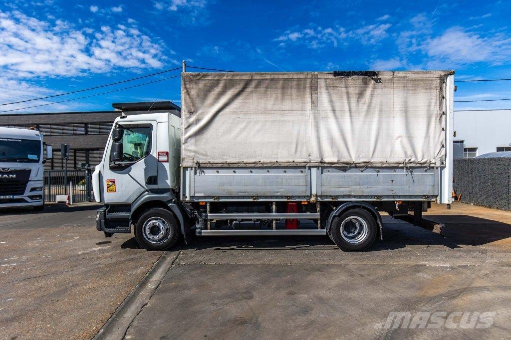 Renault D16 240 DXI Camiones de caja de lona
