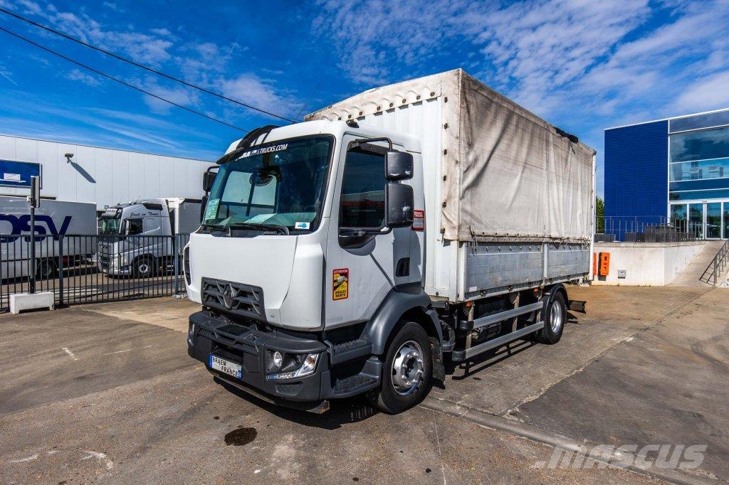 Renault D16 240 DXI Camiones de caja de lona