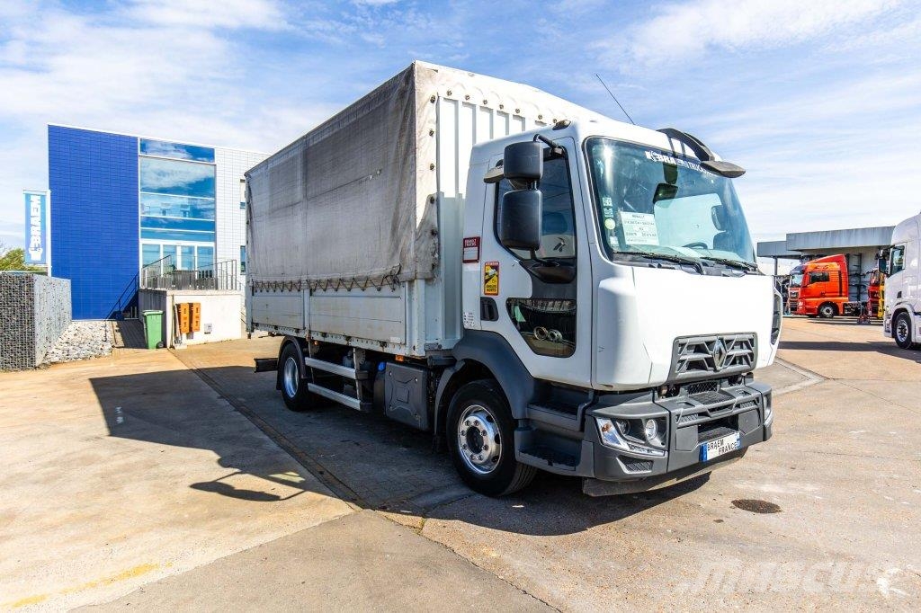 Renault D16 240 DXI Camiones de caja de lona