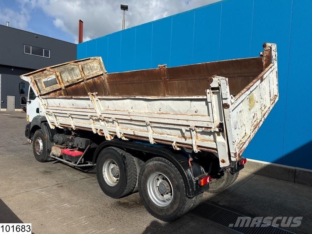 Renault Kerax 420 6x4, EURO 3, Manual, Tribenne 덤프 트럭
