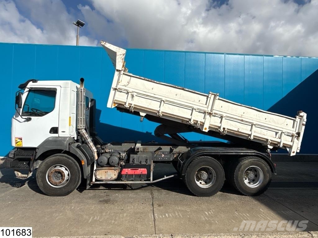 Renault Kerax 420 6x4, EURO 3, Manual, Tribenne 덤프 트럭