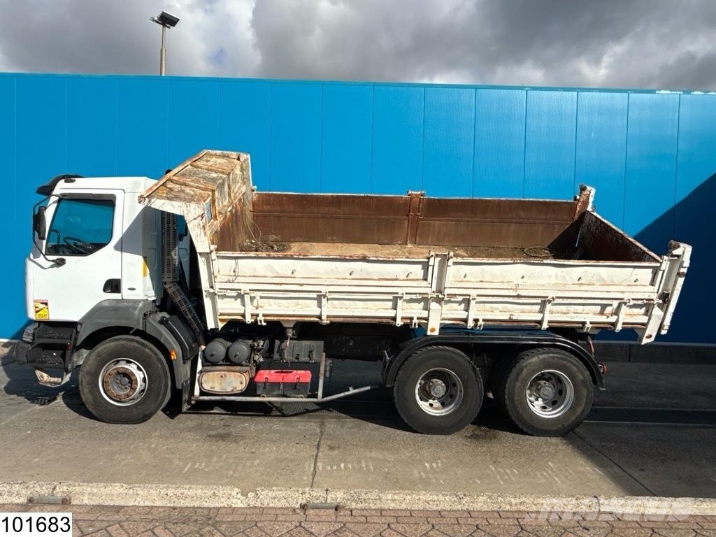 Renault Kerax 420 6x4, EURO 3, Manual, Tribenne 덤프 트럭