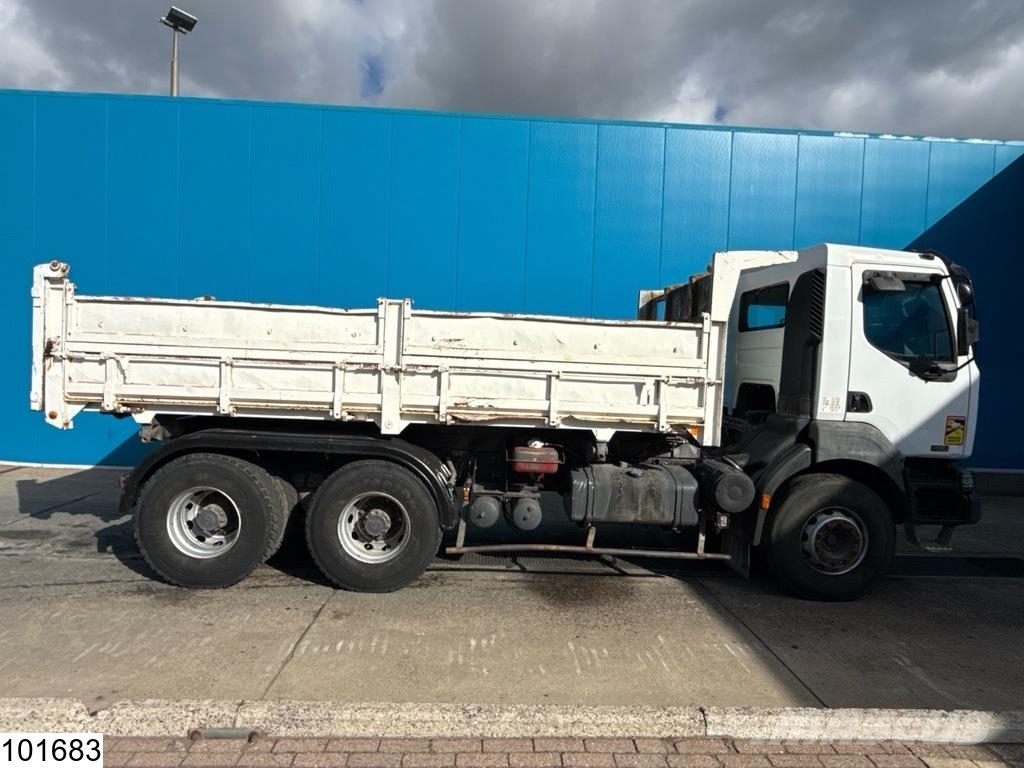 Renault Kerax 420 6x4, EURO 3, Manual, Tribenne 덤프 트럭