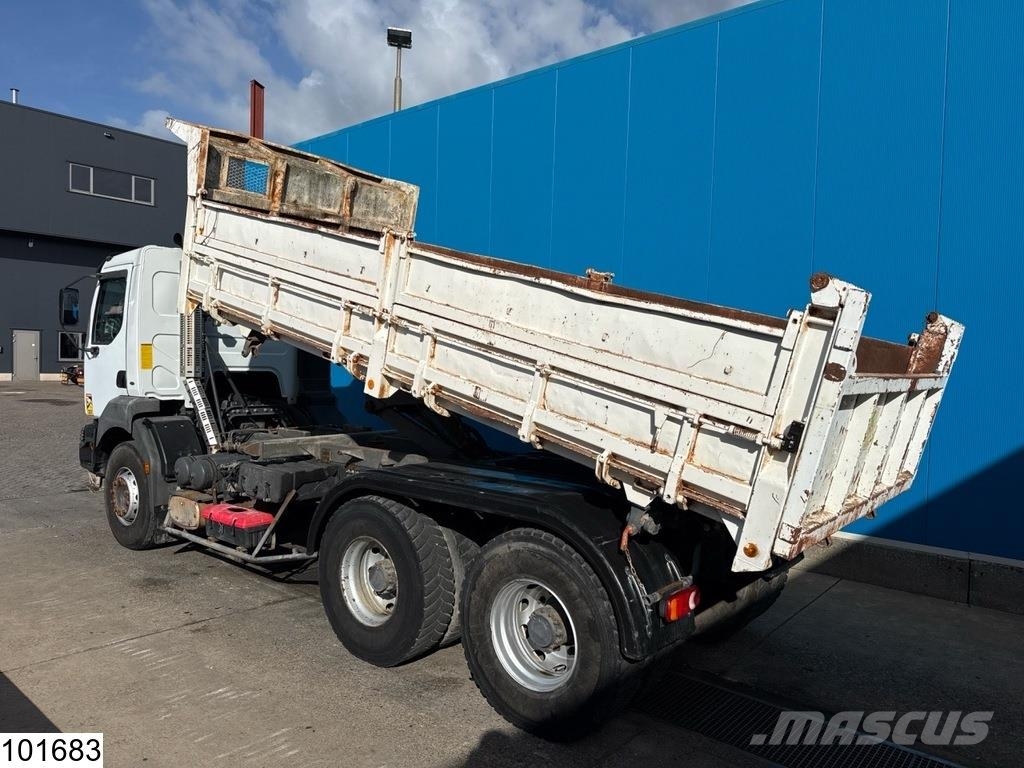 Renault Kerax 420 6x4, EURO 3, Manual, Tribenne 덤프 트럭