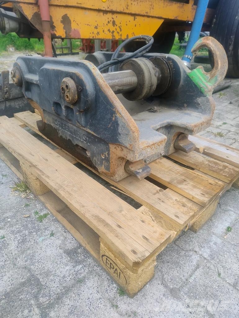 Steelwrist Draaikantelstuk s70-s70 en een snelwissel Rotators