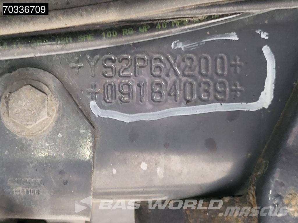 Scania P320 P 6X2 3000kg Ladebordwand Lift+steering axle Skříňová nástavba