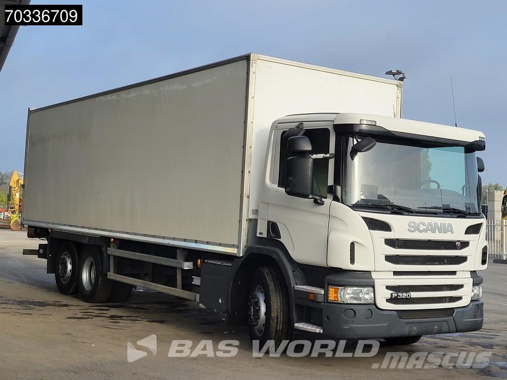 Scania P320 P 6X2 3000kg Ladebordwand Lift+steering axle Box trucks