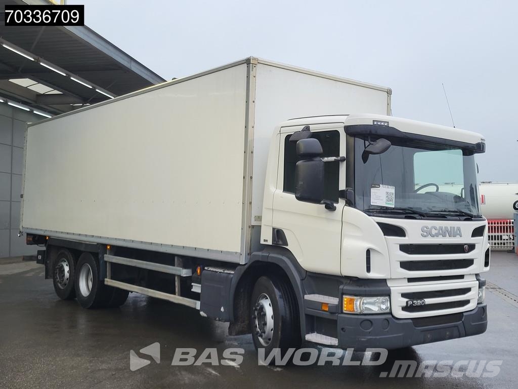 Scania P320 P 6X2 3000kg Ladebordwand Lift+steering axle Box trucks