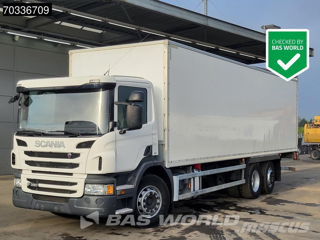 Scania P320 P 6X2 3000kg Ladebordwand Lift+steering axle ボックスボディー、ウイング、箱車