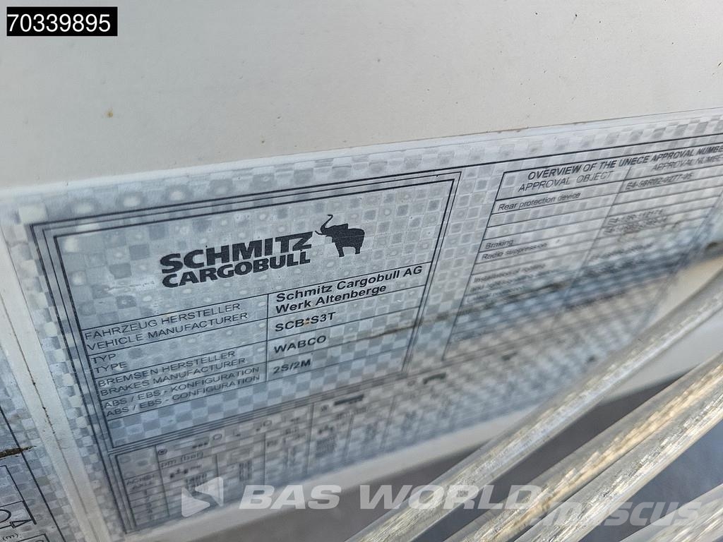 Schmitz Cargobull SCB*S3T 3 axles Sliding Roof Брезентови полуремаркета