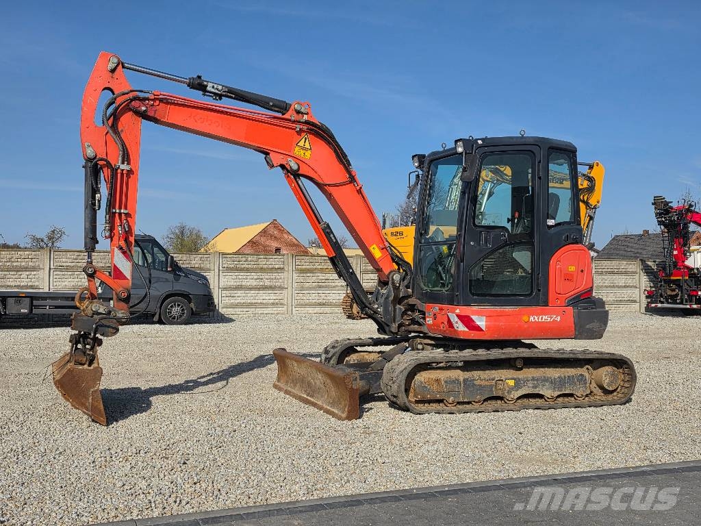 Kubota KX 057-4, 2015 ROK, 5600 MTH Εκσκαφάκι (διαβολάκι) < 7t