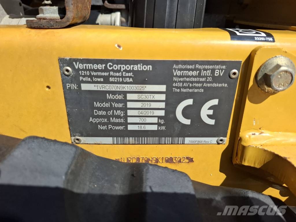 Vermeer SC 30 TX Broyeur de souche