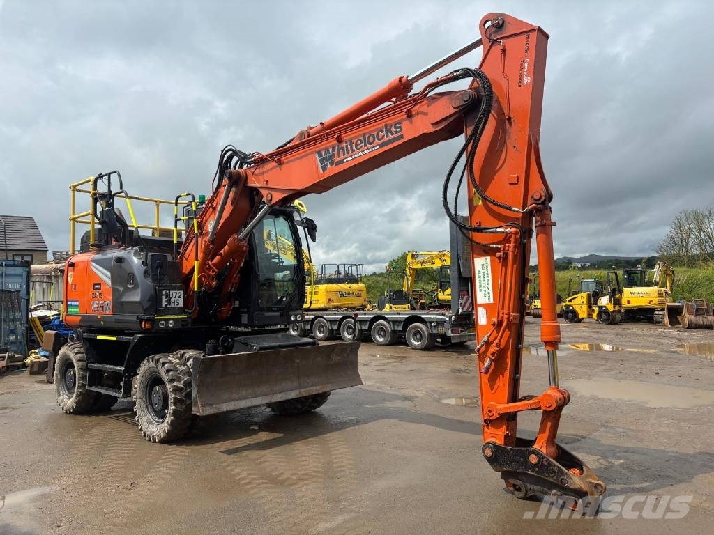  ZX155W-7 Wheeled Excavators - HitachiCM Europe
