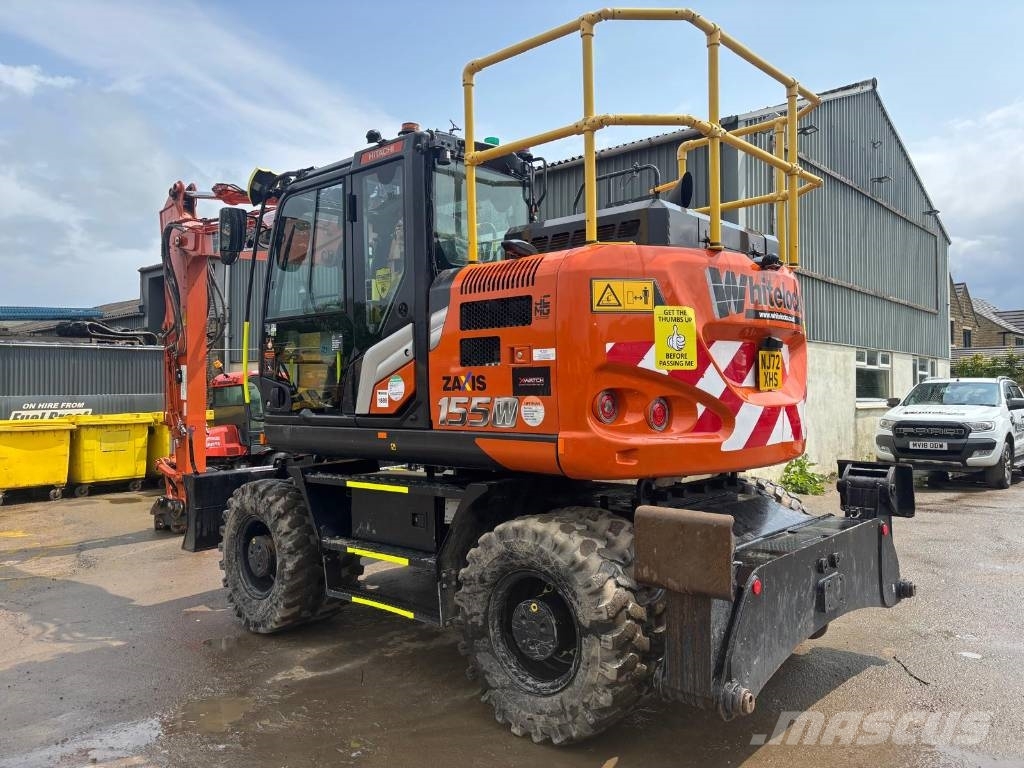 Hitachi ZX 155 W-7, 2022, Skipton, West Yorkshire, Iso-Britannia
