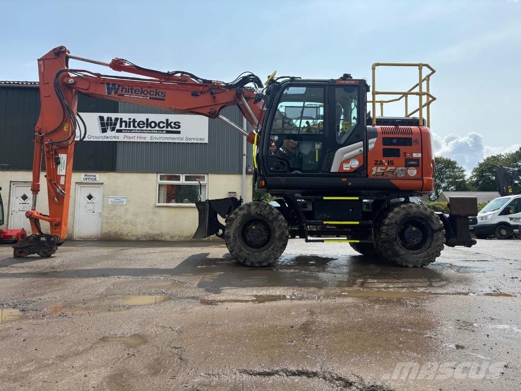 Hitachi ZX 155 W-7, 2022, Skipton, West Yorkshire, Iso-Britannia