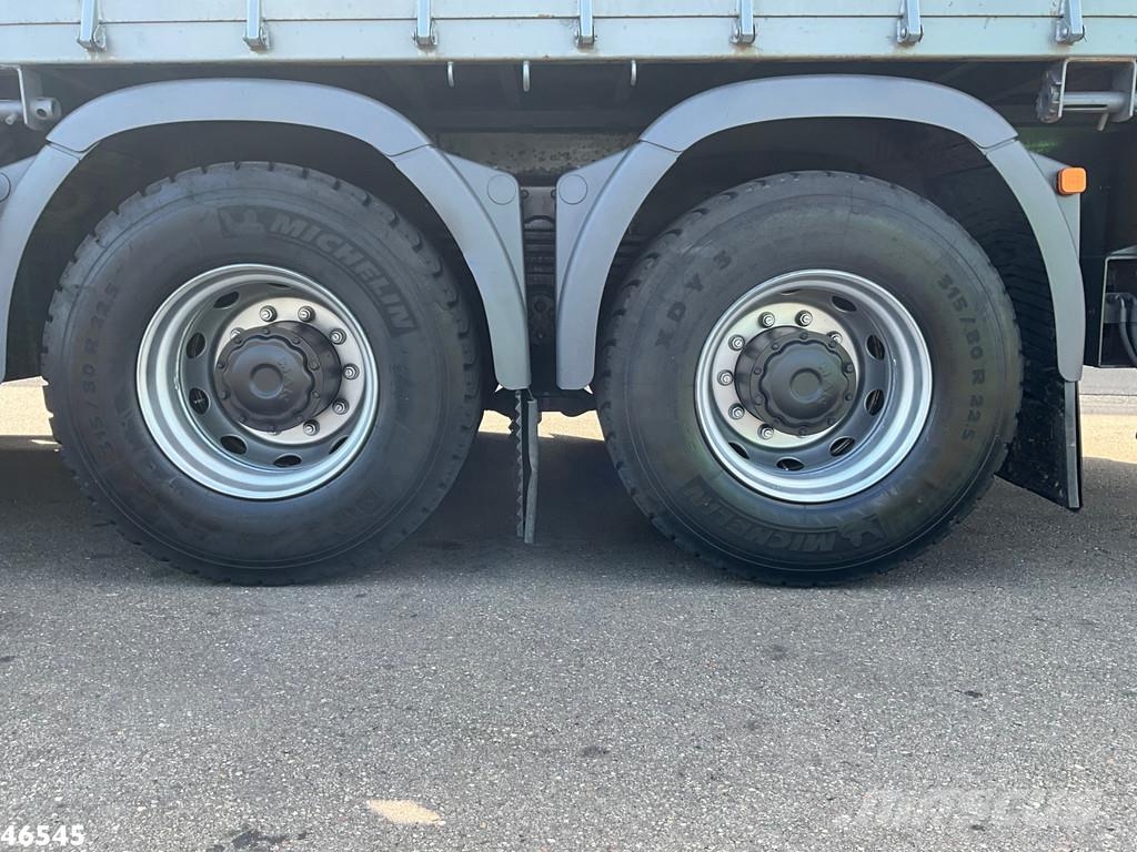 MAN TGA 26.320 6x4 Full Steel Manual Fassi 45 Tonmeter Platte bakwagens