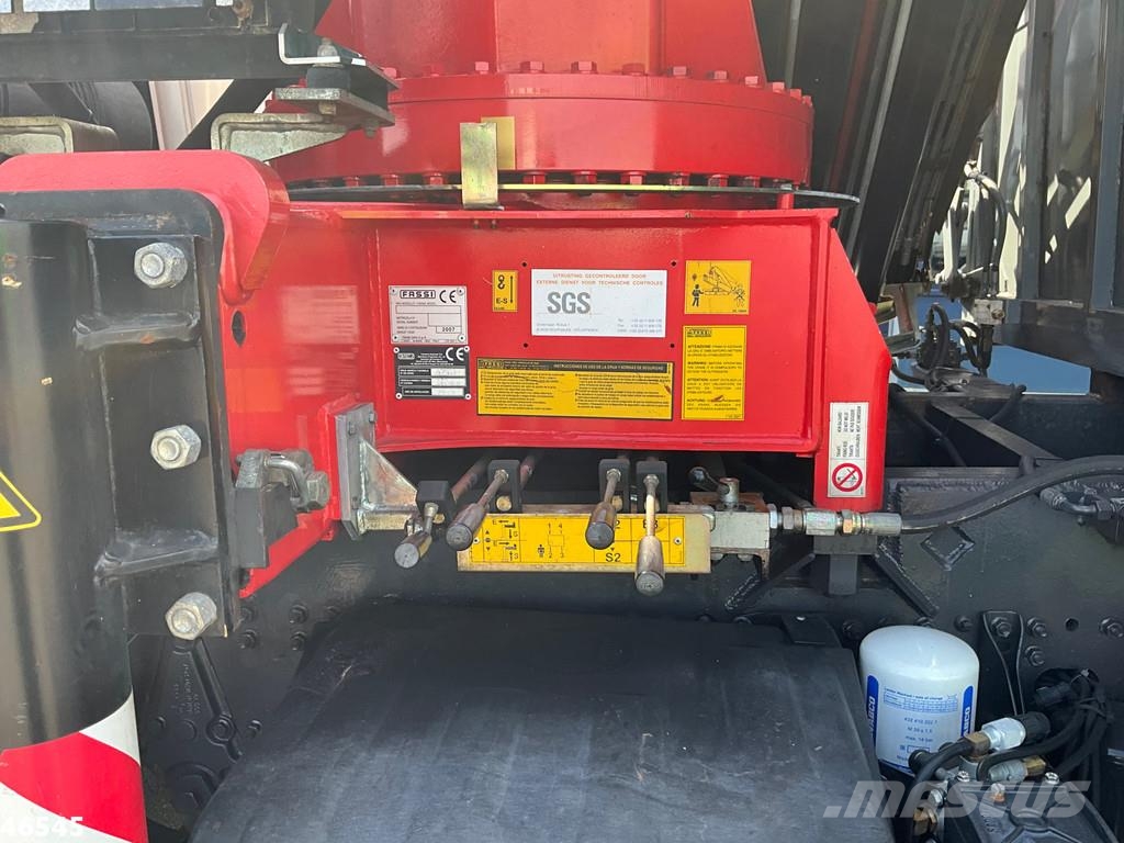 MAN TGA 26.320 6x4 Full Steel Manual Fassi 45 Tonmeter Platte bakwagens