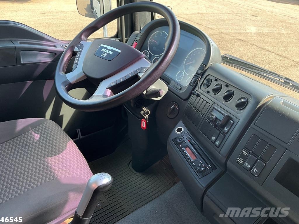 MAN TGA 26.320 6x4 Full Steel Manual Fassi 45 Tonmeter Platte bakwagens