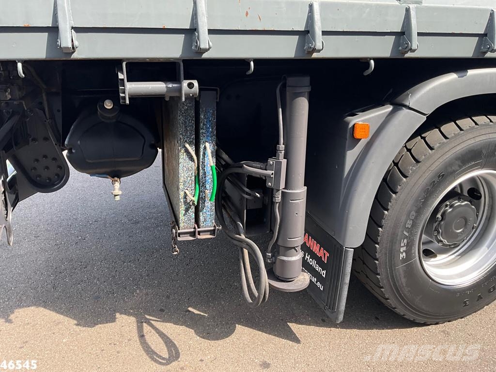 MAN TGA 26.320 6x4 Full Steel Manual Fassi 45 Tonmeter Platte bakwagens