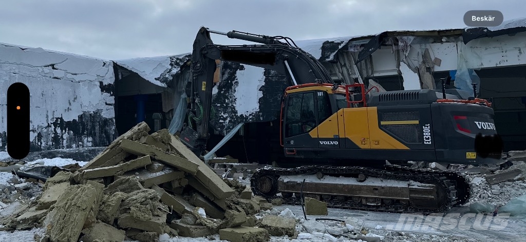 Volvo EC 380 EL Bandgrävare