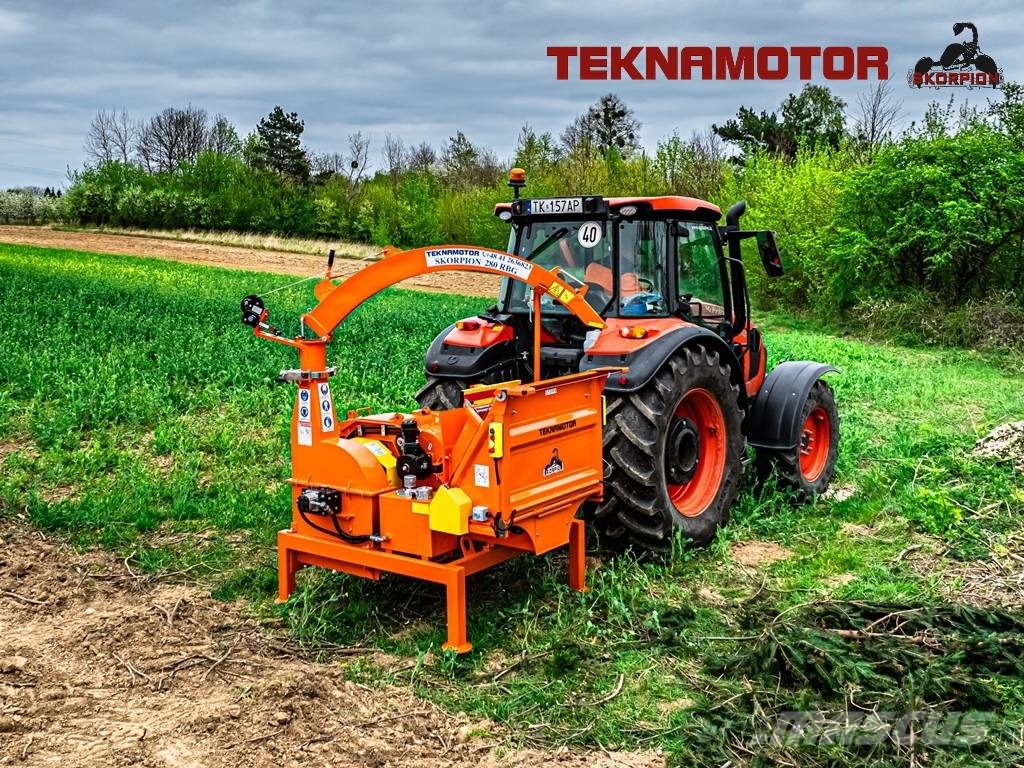 Teknamotor Skorpion 280 RBG Trituradoras de madera