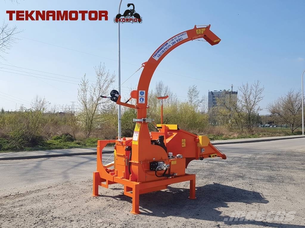 Teknamotor Skorpion 280 RBG Trituradoras de madera