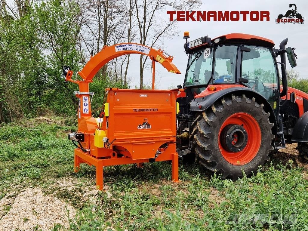 Teknamotor Skorpion 280 RBG Trituradoras de madera