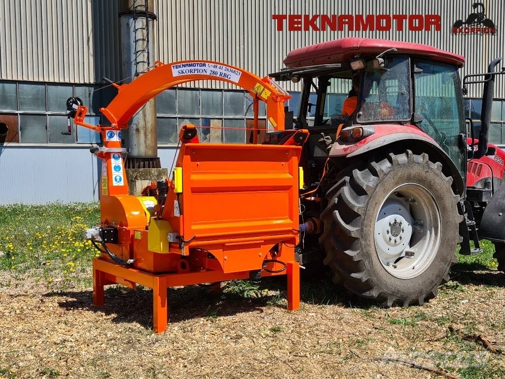 Teknamotor Skorpion 280 RBG Trituradoras de madera