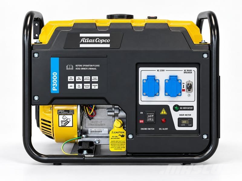 Atlas Copco P 3000 ディーゼル発電機