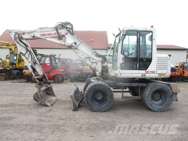 Takeuchi TB 175 W Ekskavatori uz riteņiem